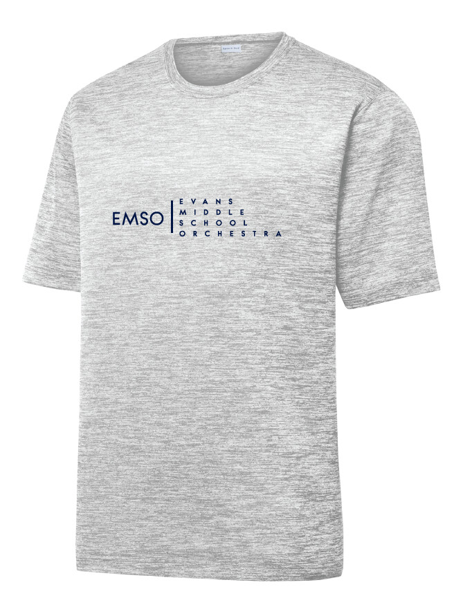 Evans Orchestra - EMSO - Electric Dri-Fit Short Sleeve, Color: Silver