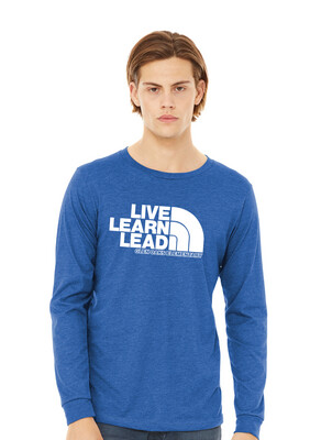 Glen Oaks Elementary - North Face - Bella+Canvas Long Sleeve