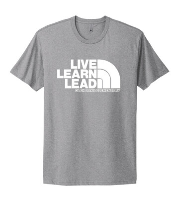 Glen Oaks Elementary - North Face - Next Level Short Sleeve