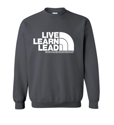 Glen Oaks Elementary - North Face - Crew Sweatshirt