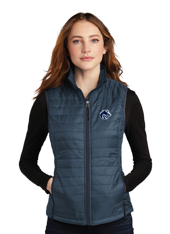 Boyd Football - Ladies Packable Puffy Vest