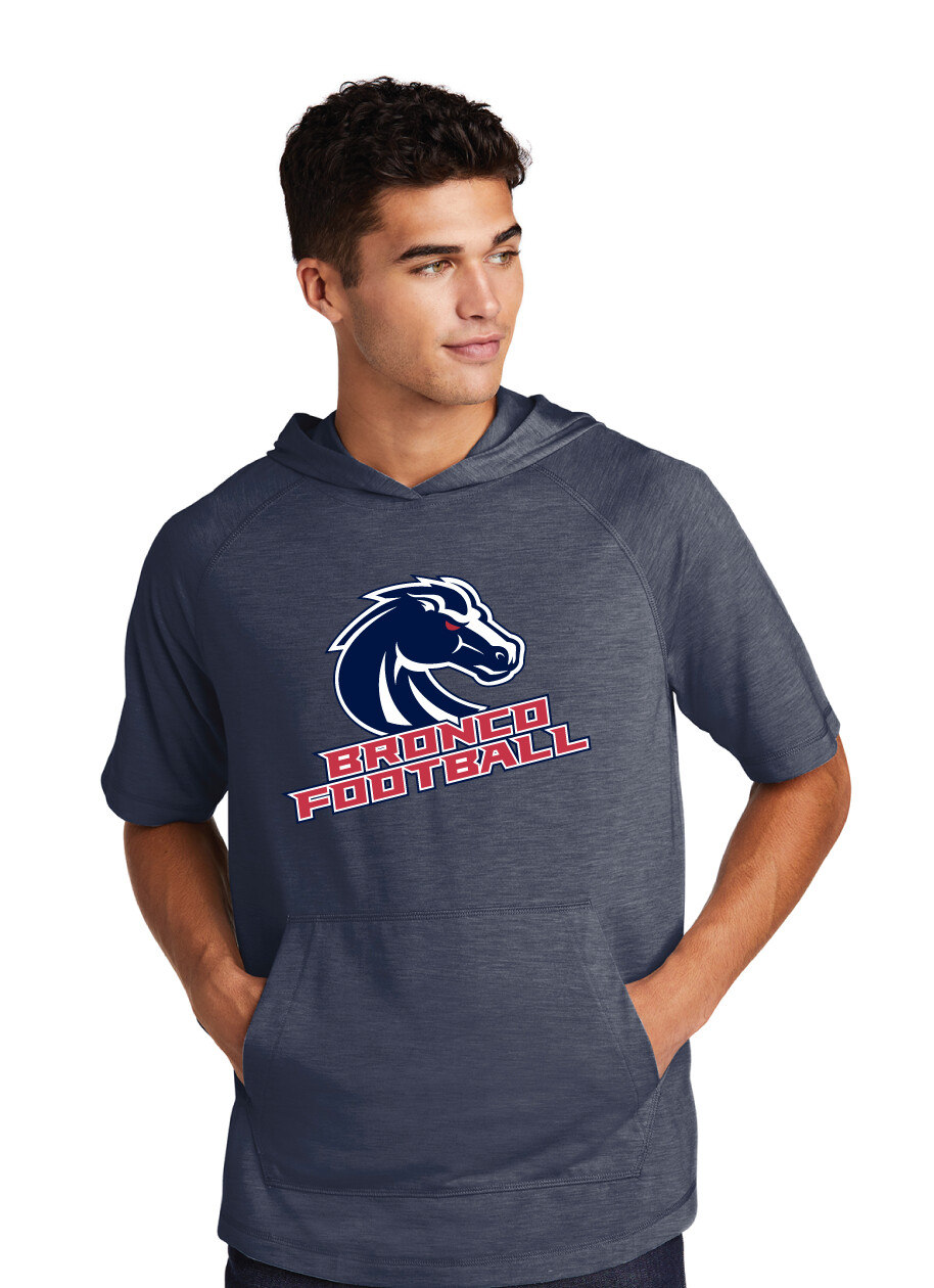 Boyd Football - Big Logo - Short Sleeve Hoodie