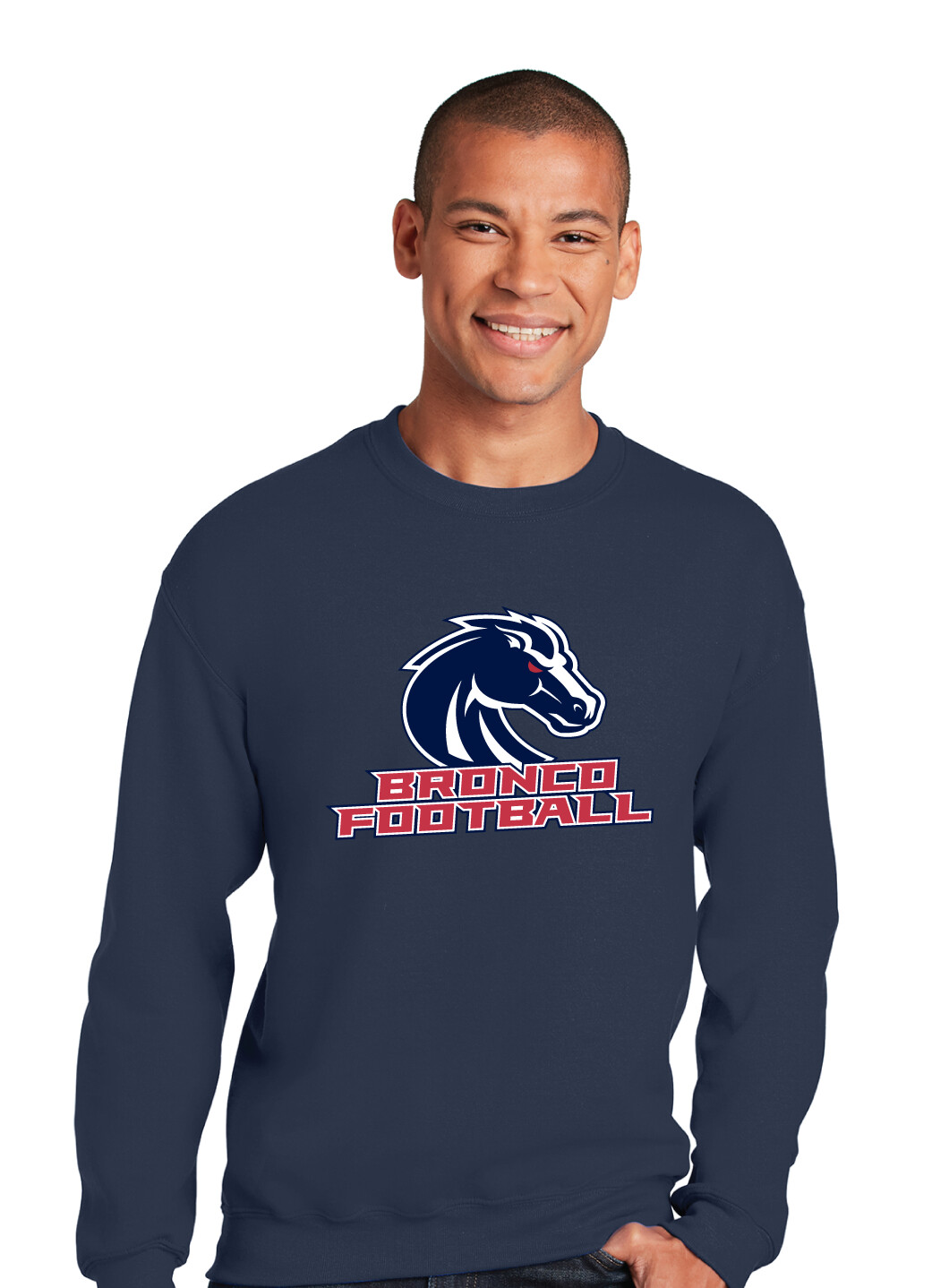Boyd Football - Big Logo - Crew Sweatshirt