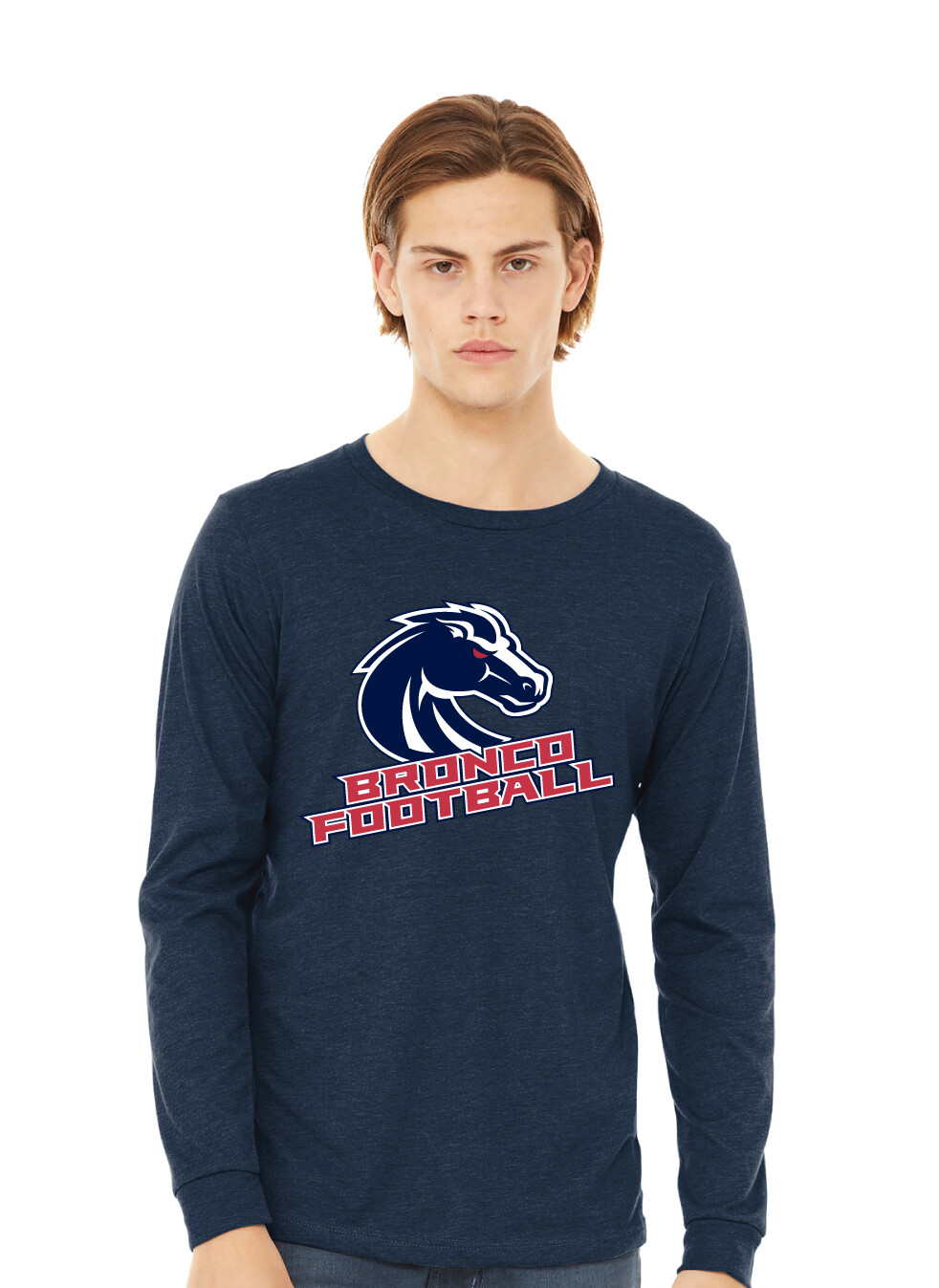 Boyd Football - Big Logo - Bella+Canvas Long Sleeve