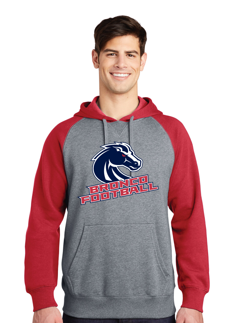Boyd Football - Big Logo - Raglan Hoodie