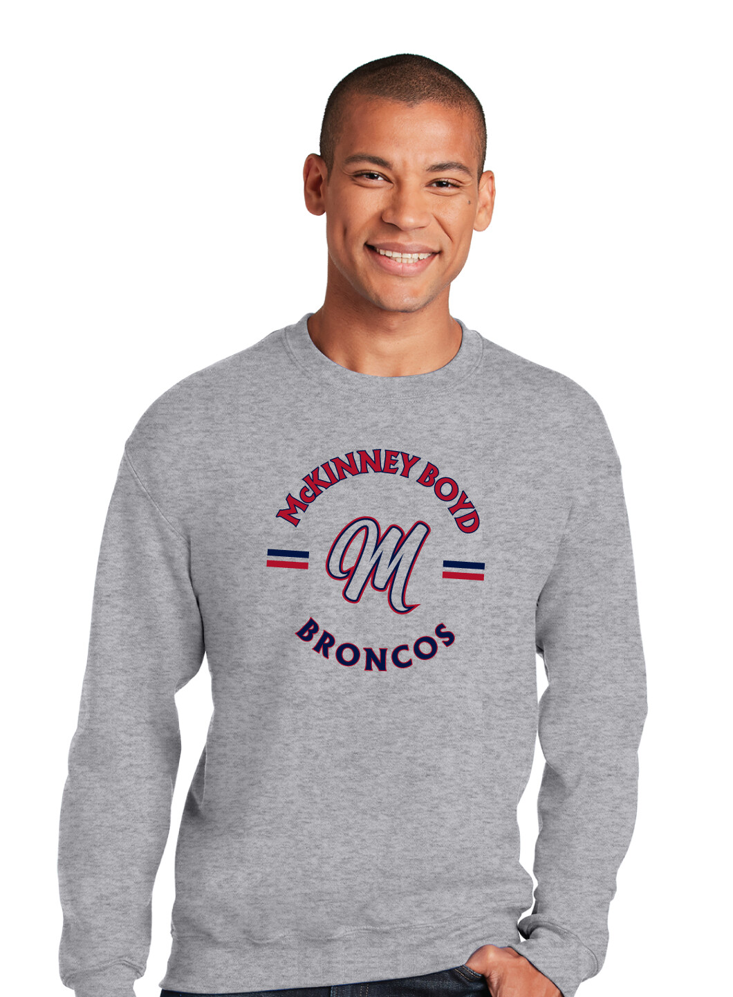 Boyd Football - Circle M - Crew Sweatshirt