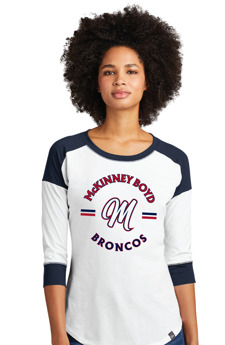 Boyd Football - Circle M - 3/4 Sleeve Baseball Raglan Tee