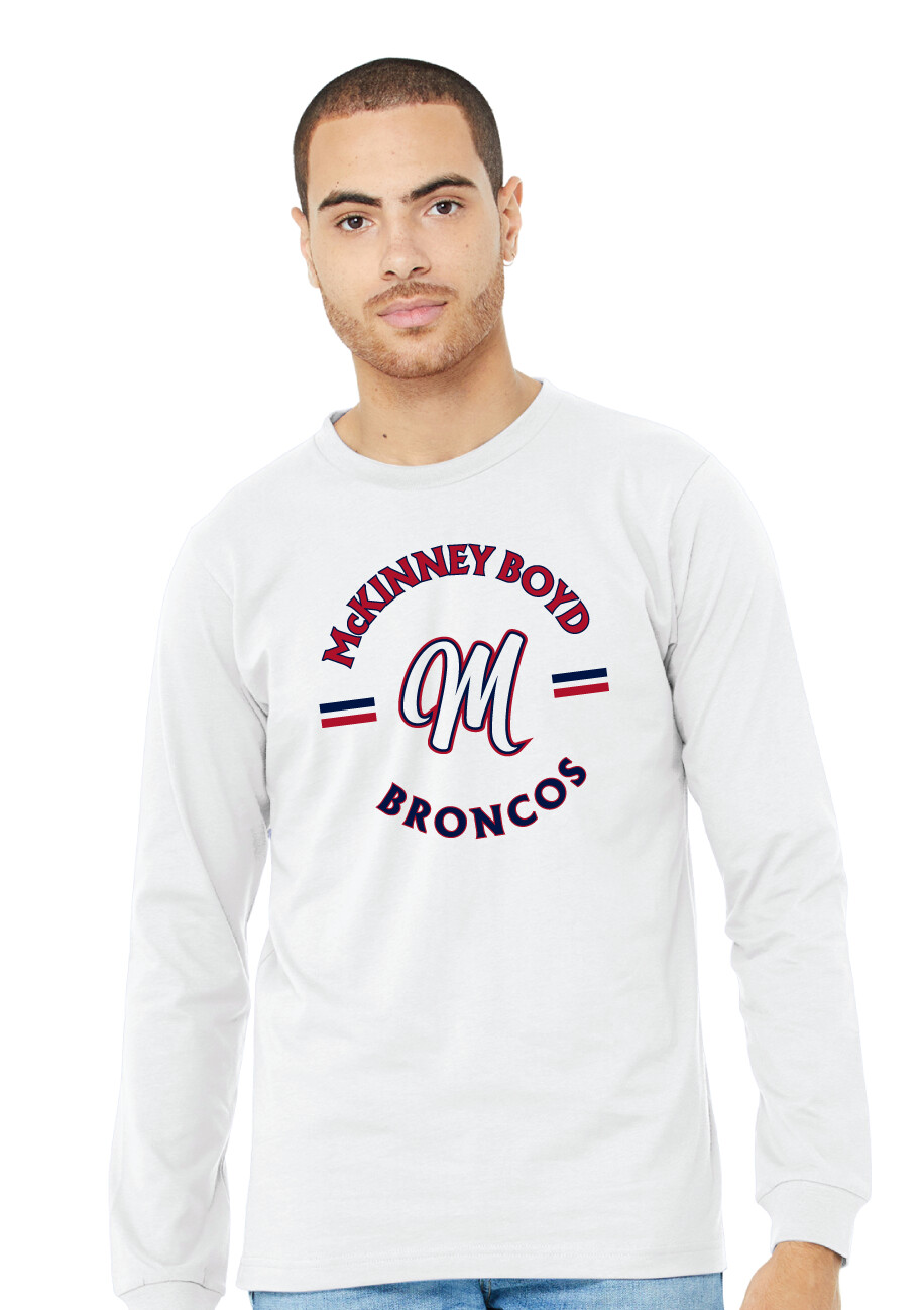 Boyd Football - Circle M - Bella+Canvas Long Sleeve