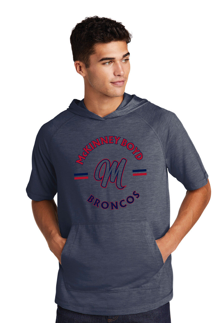Boyd Football - Circle M - Short Sleeve Hoodie