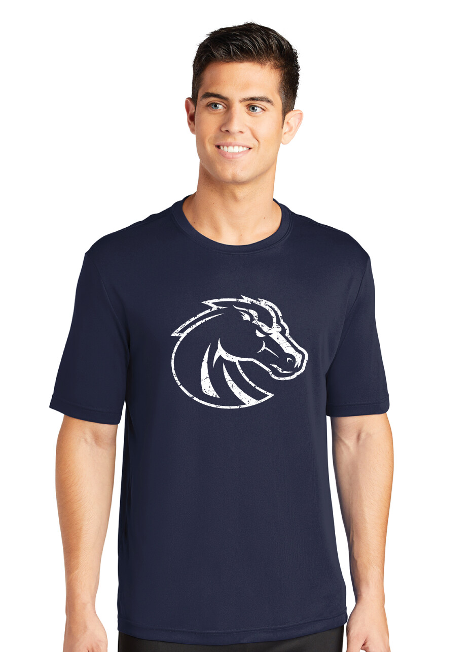 Boyd Football - Distressed Bronco - Dri-Fit Short Sleeve