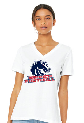Boyd Football - Big Logo - Bella+Canvas V-Neck