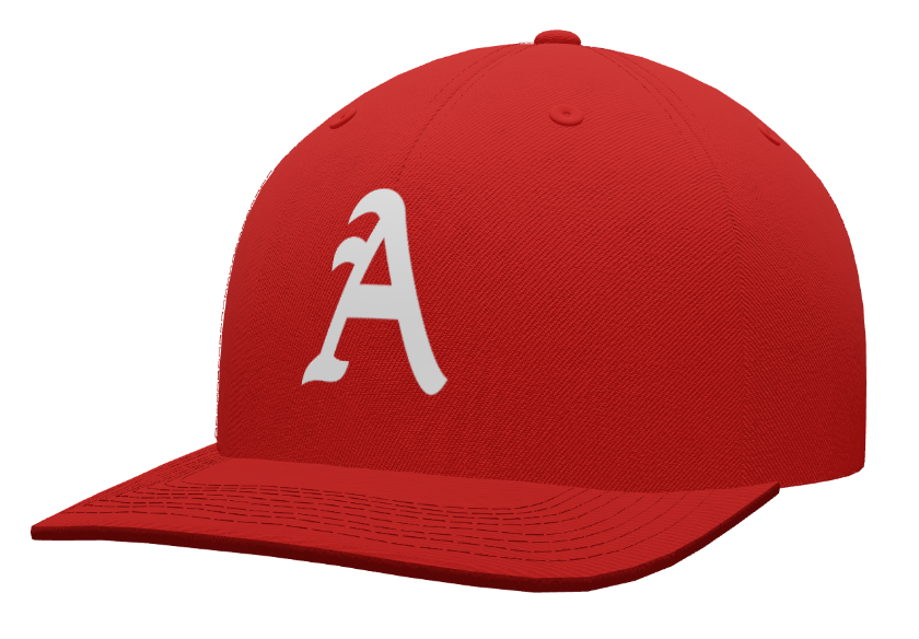 HSAA Football - Red Fitted Hat