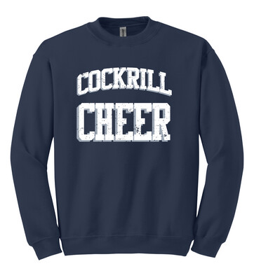 Cockrill Cheer - Arched Crew Sweatshirt