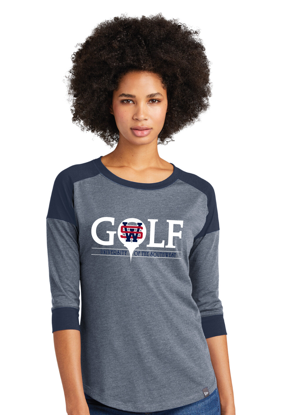 USW Golf - Golf - 3/4 Sleeve Baseball Raglan Tee