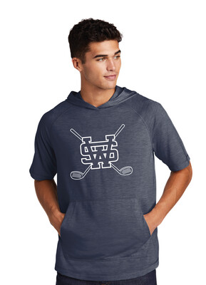 USW Golf - Outline - Short Sleeve Hoodie