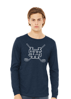 USW Golf - Outline - Bella+Canvas Long Sleeve