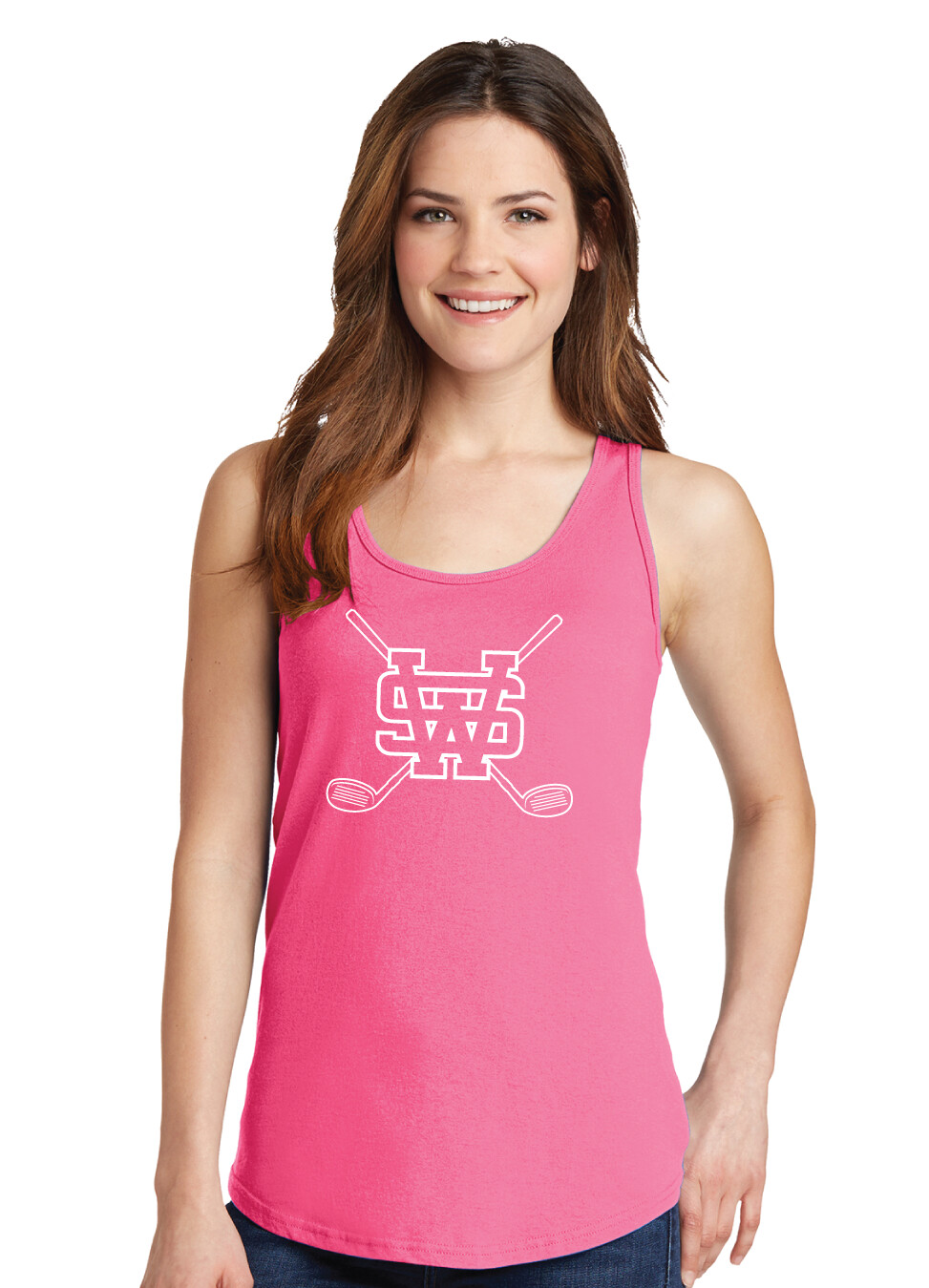 USW Golf - Outline - Cotton Tank