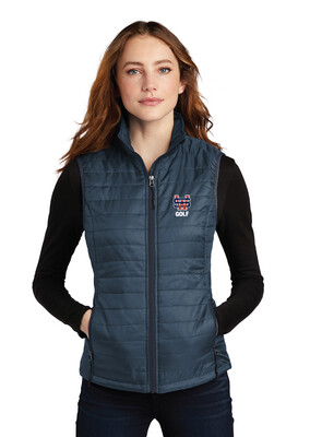 USW Golf - Ladies Packable Puffy Vest