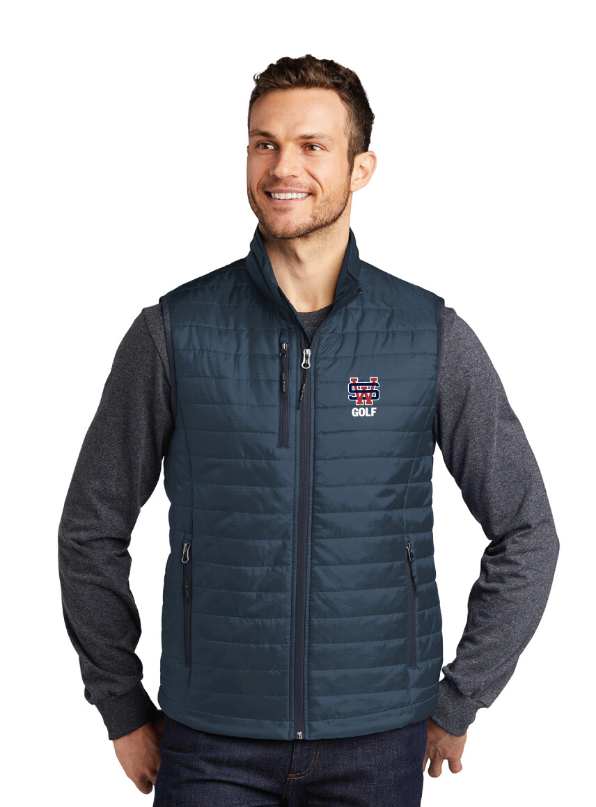 USW Golf - Mens Packable Puffy Vest