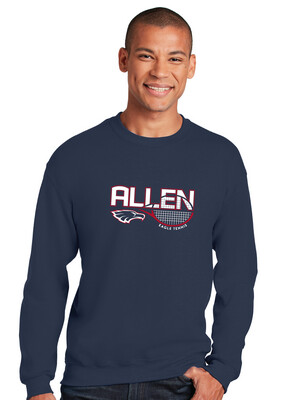 Allen Tennis - Half Racket - Crew Sweatshirt