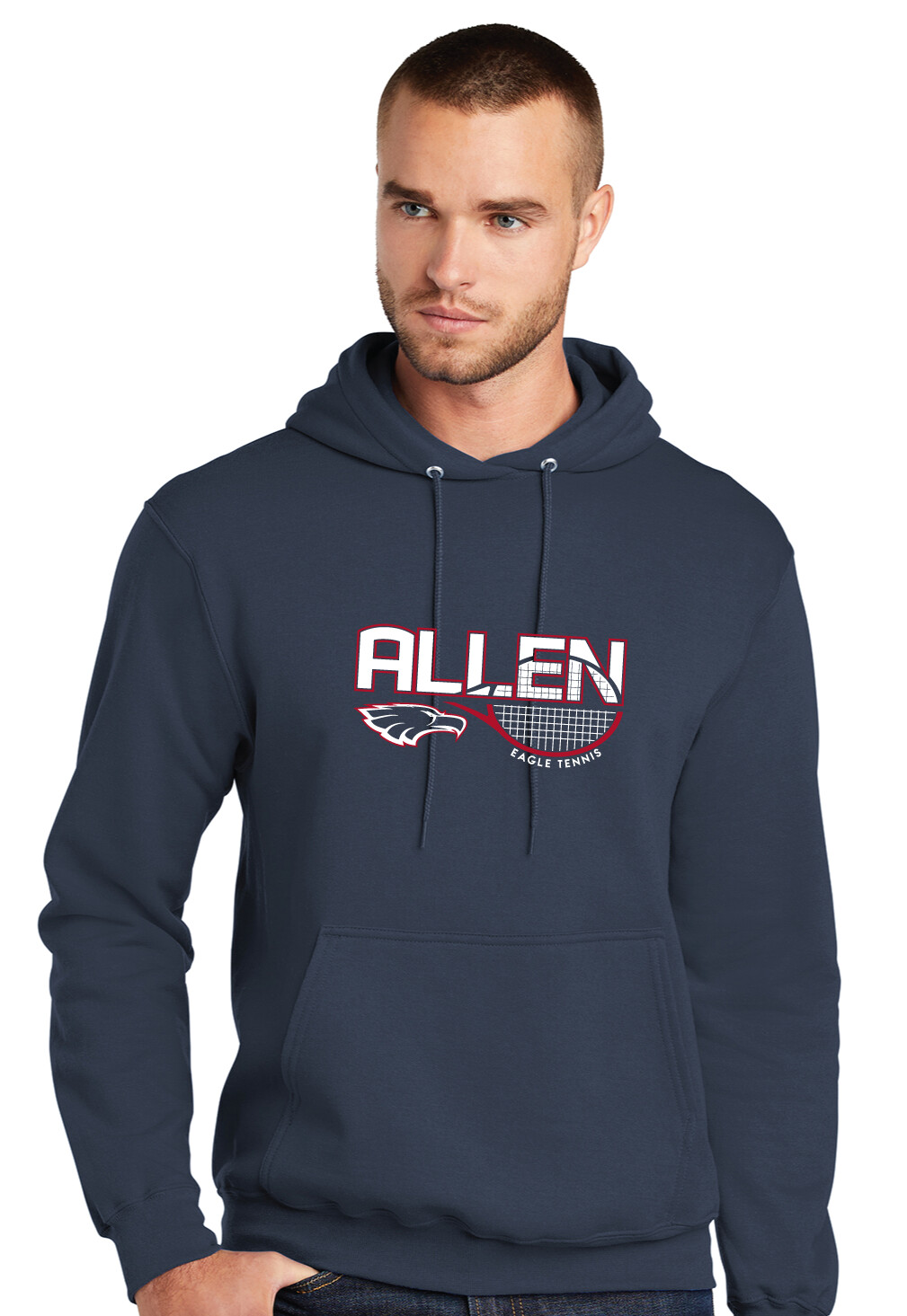 Allen Tennis - Half Racket - Hoodie