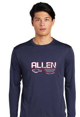 Allen Tennis - Half Racket - Dri-Fit Long Sleeve