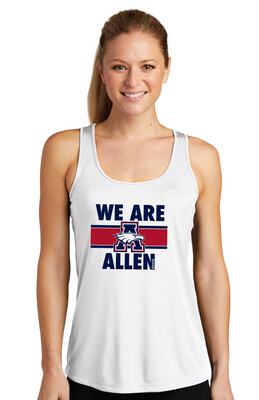 Allen Tennis - We Are Allen - Dri-Fit Racerback Tank