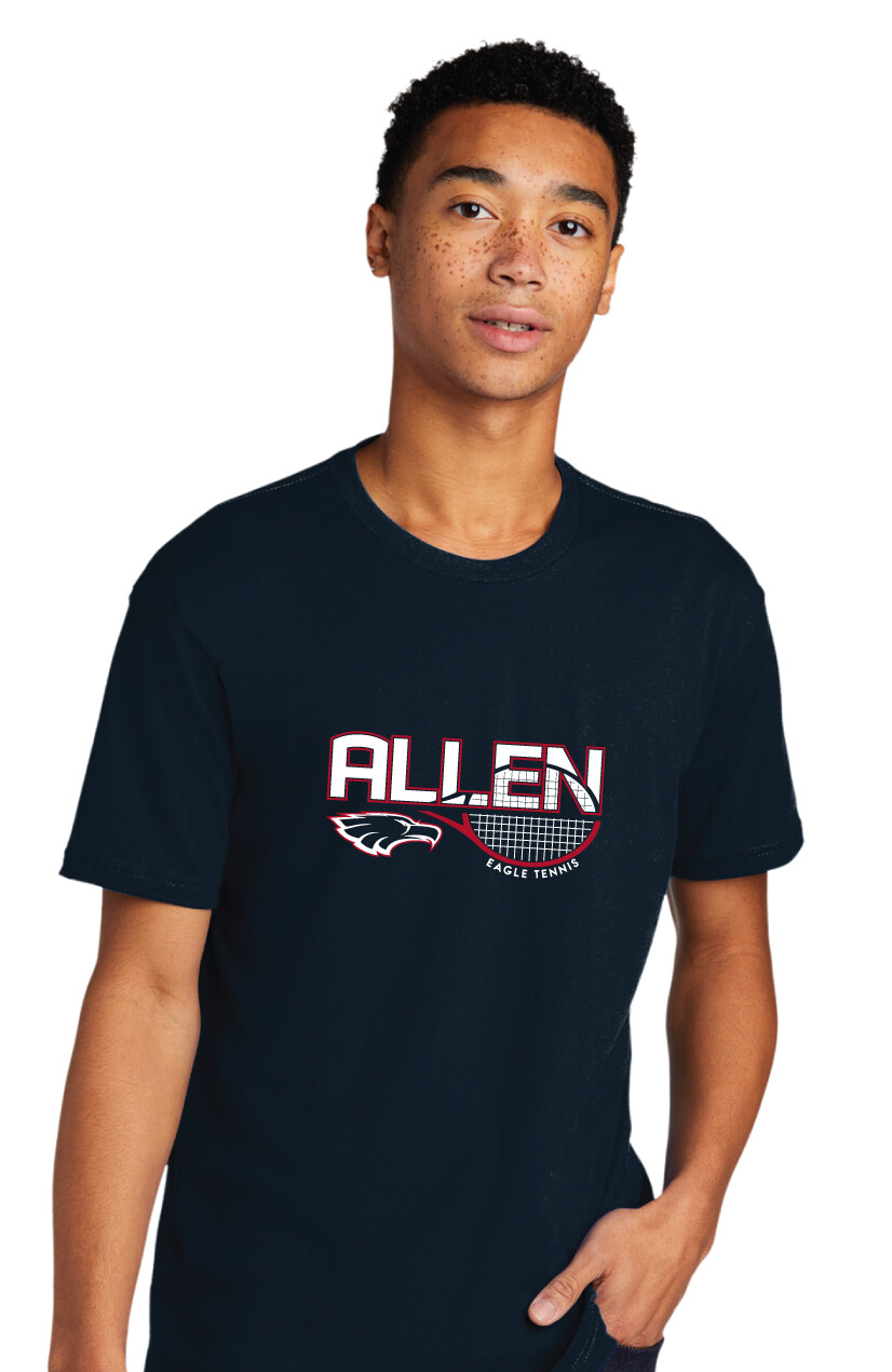 Allen Tennis - Half Racket - Next Level Short Sleeve