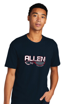 Allen Tennis - Half Racket - Next Level Short Sleeve
