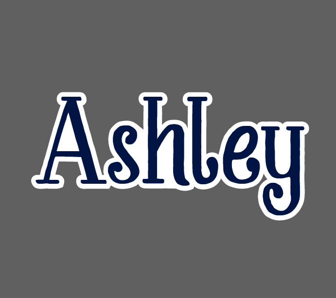 MSC Cheer - Bucket Name Decal