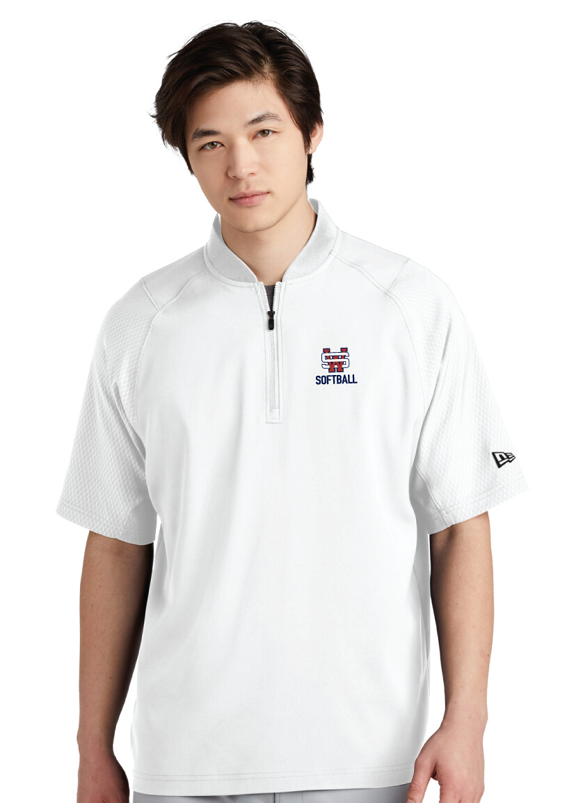 USW Softball - New Era® Short Sleeve 1/4-Zip Jacket