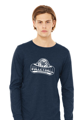 USW Volleyball - Big White - Bella+Canvas Long Sleeve
