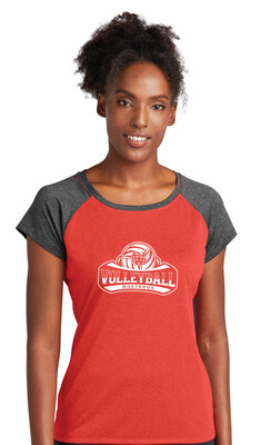 USW Volleyball - Big White - Heather Scoopneck