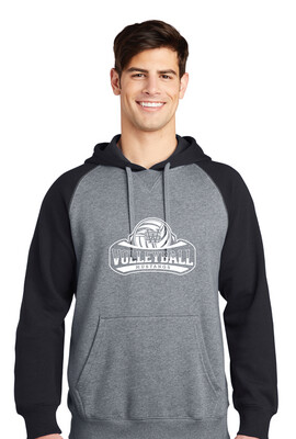 USW Volleyball - Big White - Raglan Hoodie