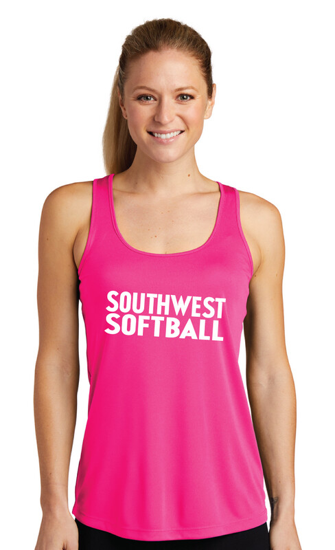 USW Softball - Simple - Dri-Fit Racerback Tank