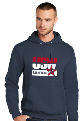 USW Basketball - Red White Blue - Hoodie