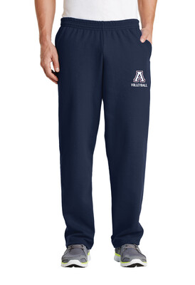 Allen Volleyball - Open-Bottom Sweatpants