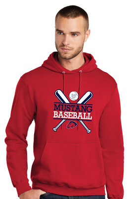 USW Baseball - Crossed Bats - Hoodie