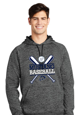 USW Baseball - Crossed Bats - Electric Dri-Fit Hoodie