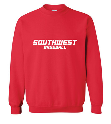 USW Baseball - Simple Block - Crew Sweatshirt
