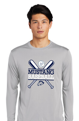 USW Baseball - Crossed Bats - Dri-Fit Long Sleeve