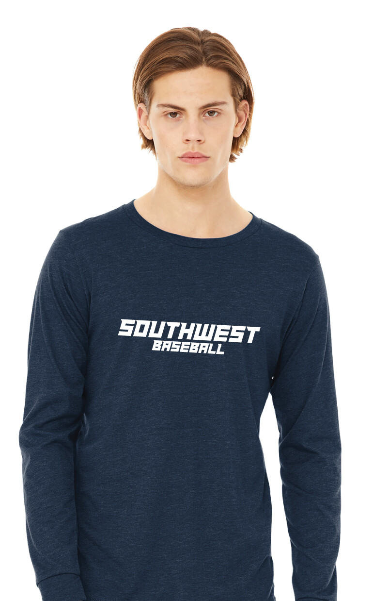 USW Baseball - Simple Block - Bella+Canvas Long Sleeve