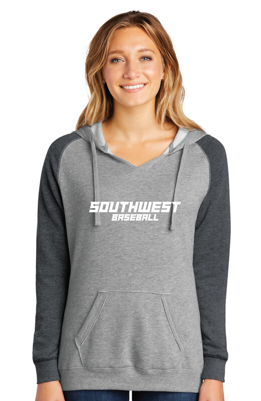 USW Baseball - Simple Block - Lightweight Raglan Hoodie