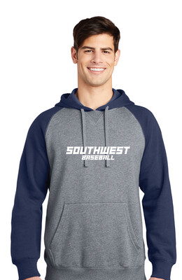USW Baseball - Simple Block - Raglan Hoodie
