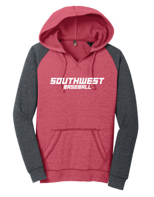 USW Baseball - Simple Block - Lightweight Raglan Hoodie