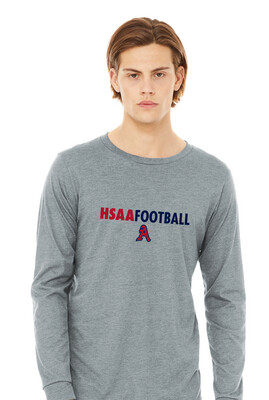 HSAA Football - Clean Lines - Bella+Canvas Long Sleeve