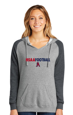 HSAA Football - Clean Lines - Lightweight Raglan Hoodie