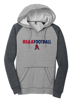 HSAA Football - Clean Lines - Lightweight Raglan Hoodie