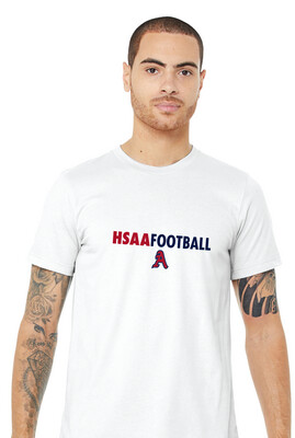 HSAA Football - Clean Lines - Bella+Canvas Short Sleeve