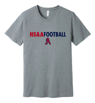 HSAA Football - Clean Lines - Bella+Canvas Short Sleeve